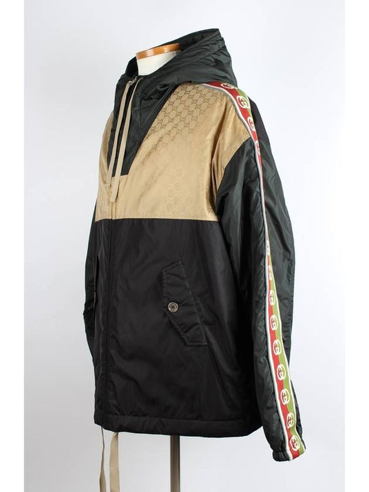 Luxury Gucci Trending 2025 Jacquard logo tape jacket size 48