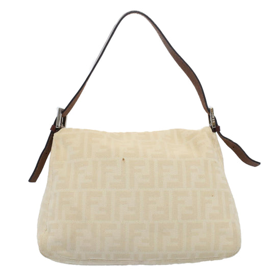 Luxury FendiMamma Baguette Shoulder Bag Beige52740