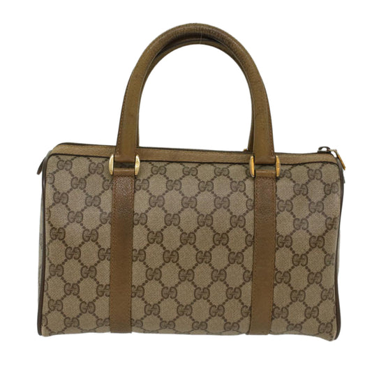 Luxury Gucci GG Canvas Web Sherry Line Boston Bag Beige Red Green 53399