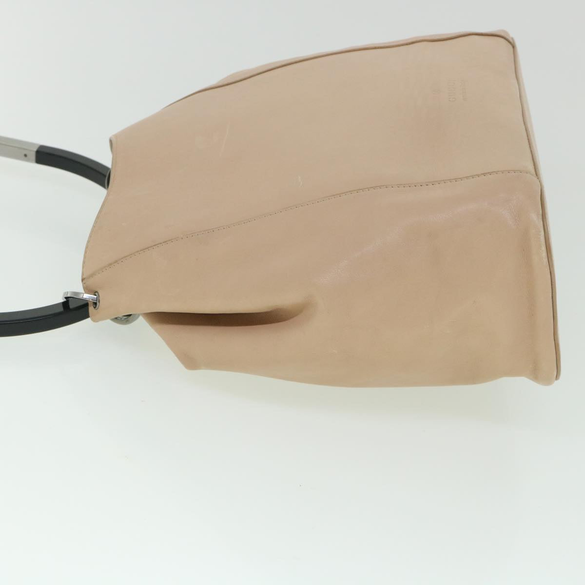 Luxury Gucci Shoulder Bag Leather Beige 54365