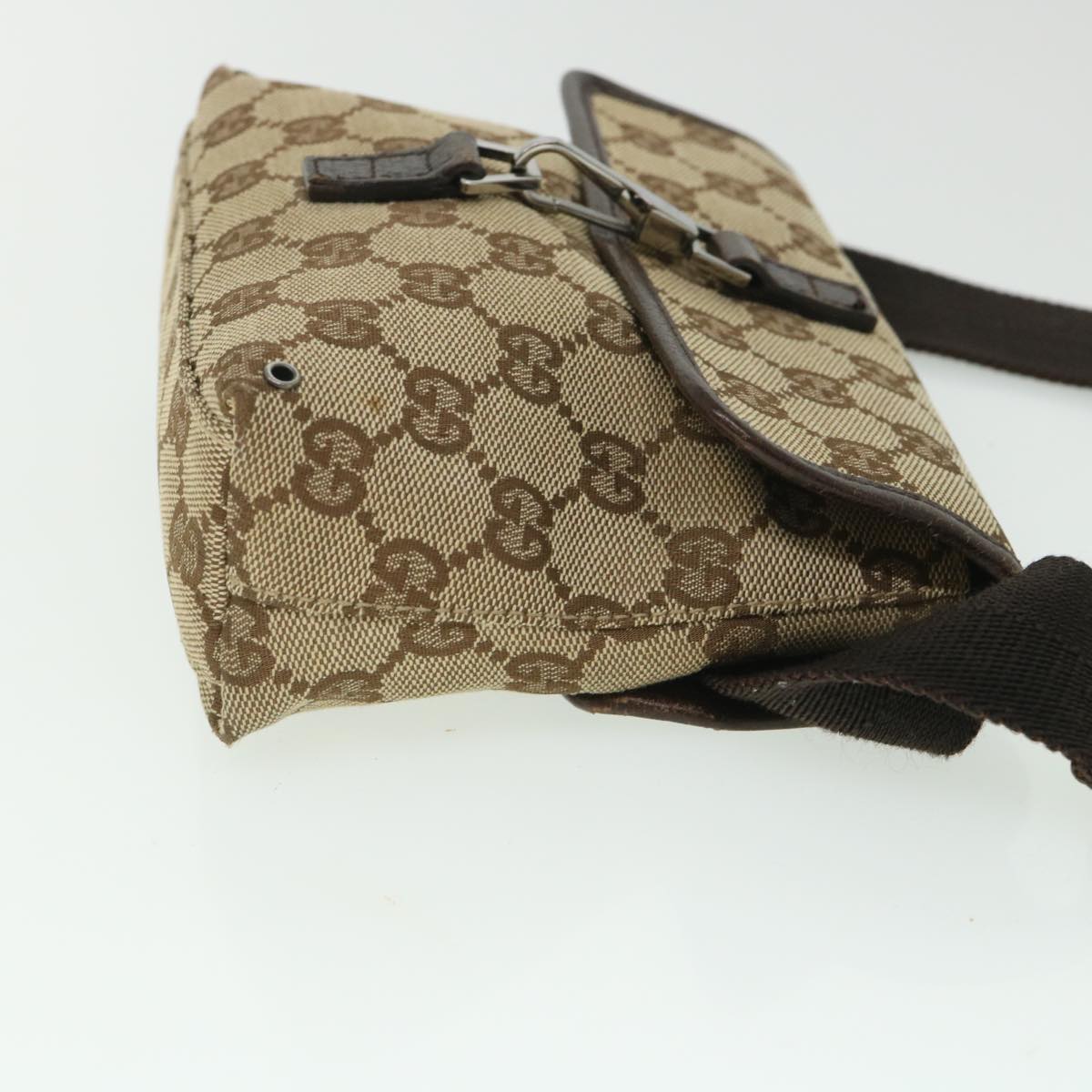 Luxury Gucci GG Canvas Waist bag Beige 92543 54743
