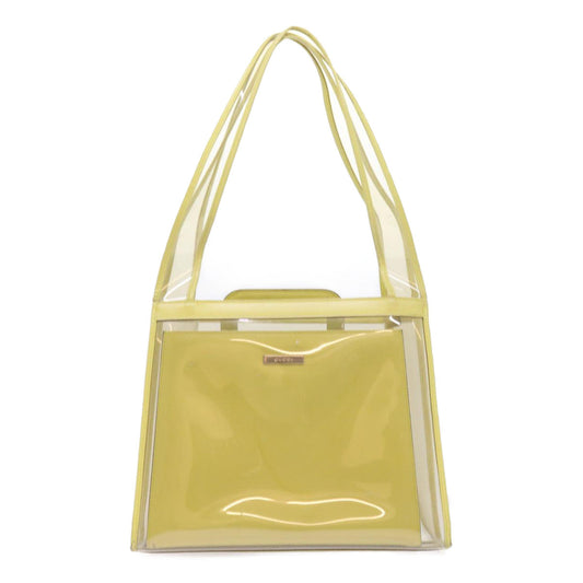 Luxury Gucci Shoulder Bag Vinyl Yellow 001.2058.1773.5 54968