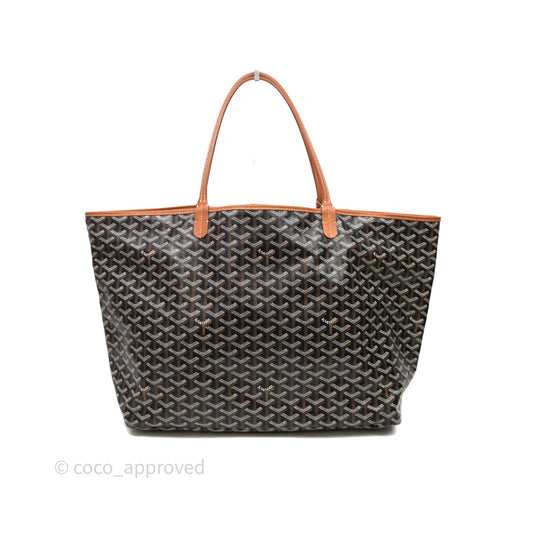 Goyard St Louis Tote GM Tan Black