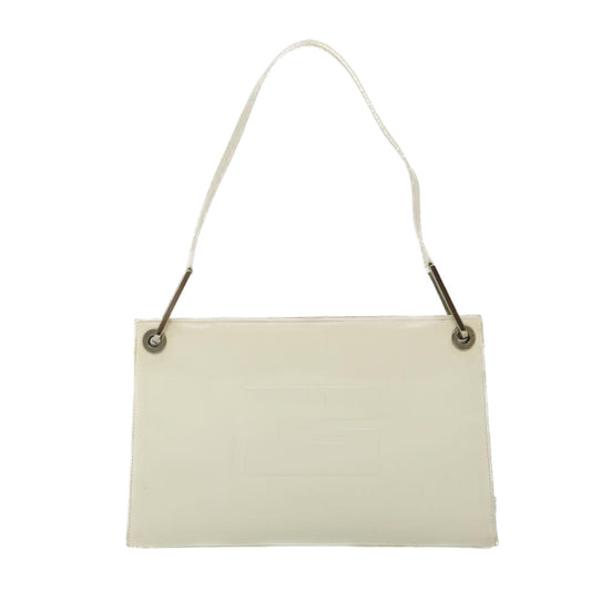 Luxury Gucci Shoulder Bag Patent leather White 001 3034 55032