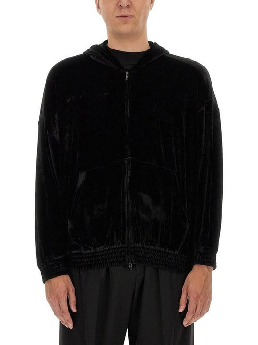 Luxury Balenciaga 23 fw velvet sweatshirt 751014TOVO31000 B0040440930