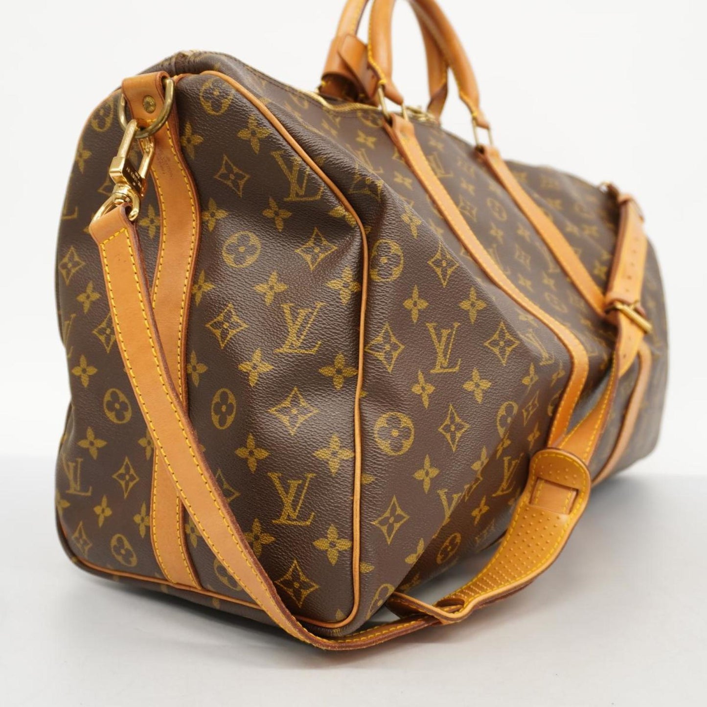 Louis Vuitton Keepall Bandouliere 50 Canvas Travel Bag ()