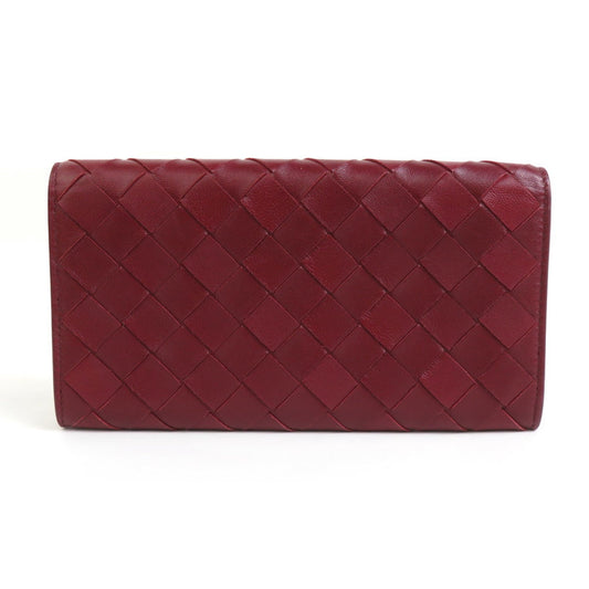 Luxury Bottega Veneta Leather Long Wallet (Bi-Fold) ()