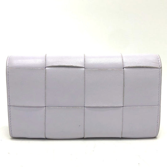 Luxury Bottega Veneta Leather Long Wallet (Bi-Fold) ()