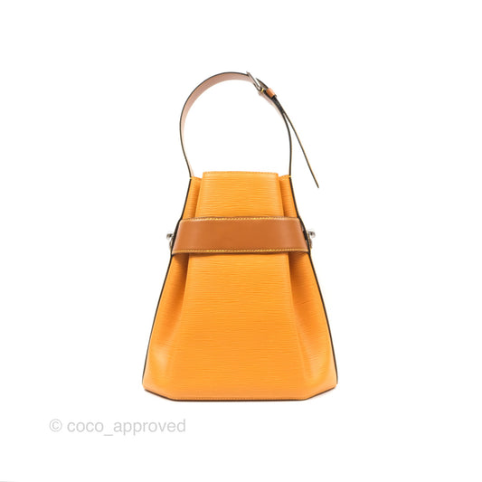 Louis Vuitton Twist Bucket Bag Gold Epi Matte Silver Hardware
