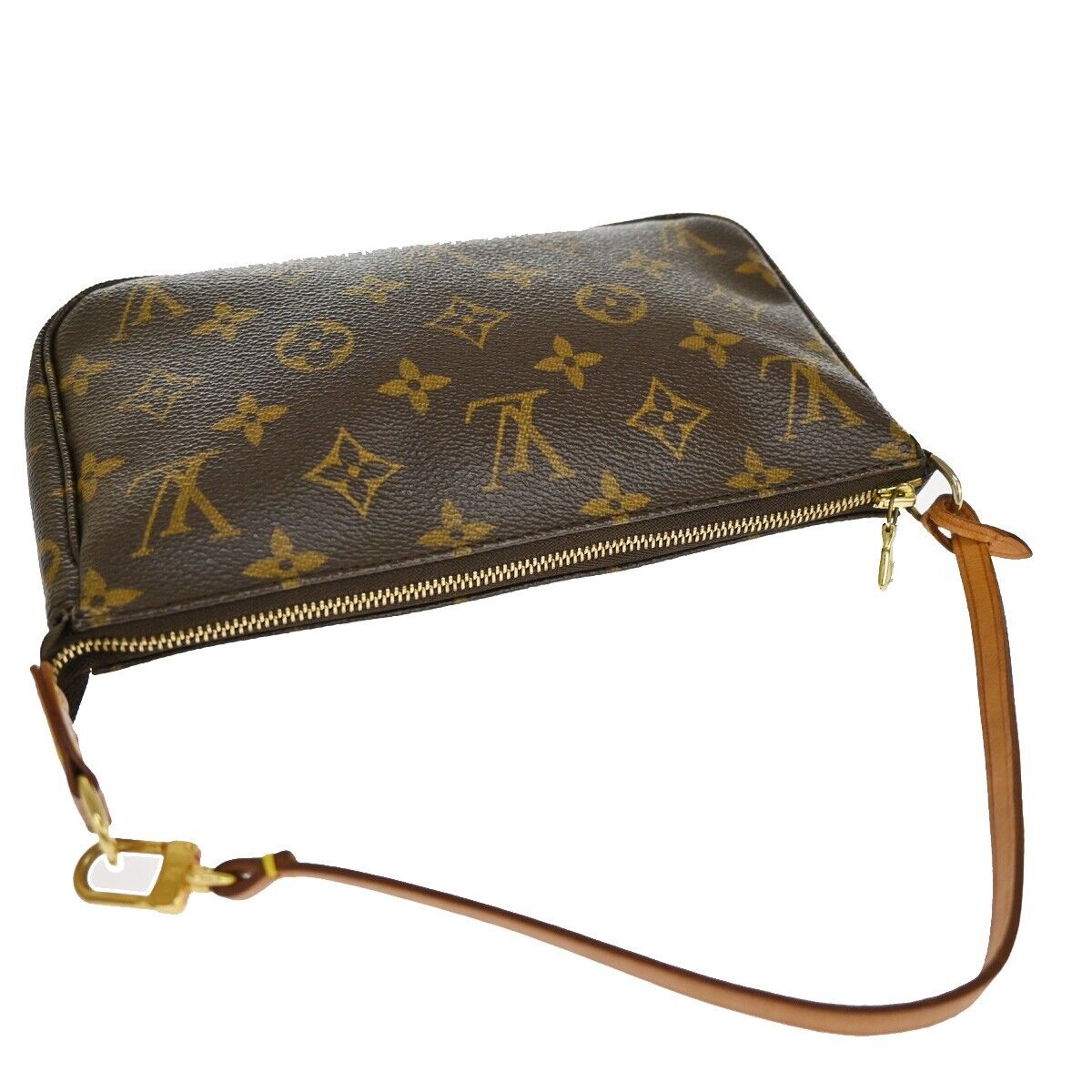 Louis Vuitton Pochette Accessoires Canvas Clutch Bag ()