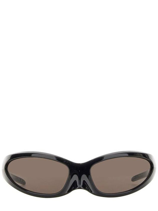Luxury Balenciaga Eyewear Skin Cat Round Frame Sunglasses 718476T0007