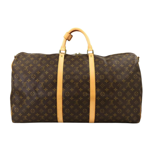Louis Vuitton Keepall Bandoulière 60 Canvas Travel Bag ()
