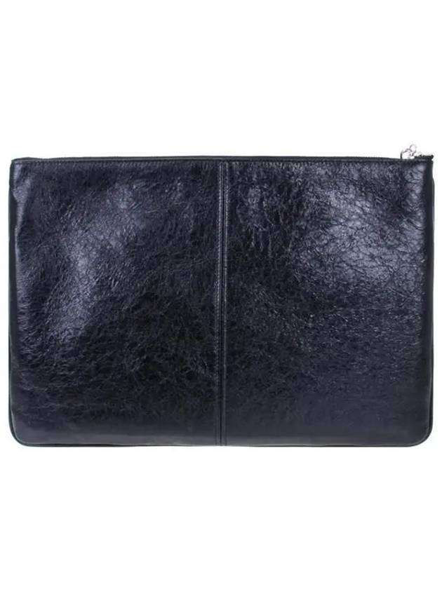Luxury Balenciaga Le Cagole Large Clutch Bag Black