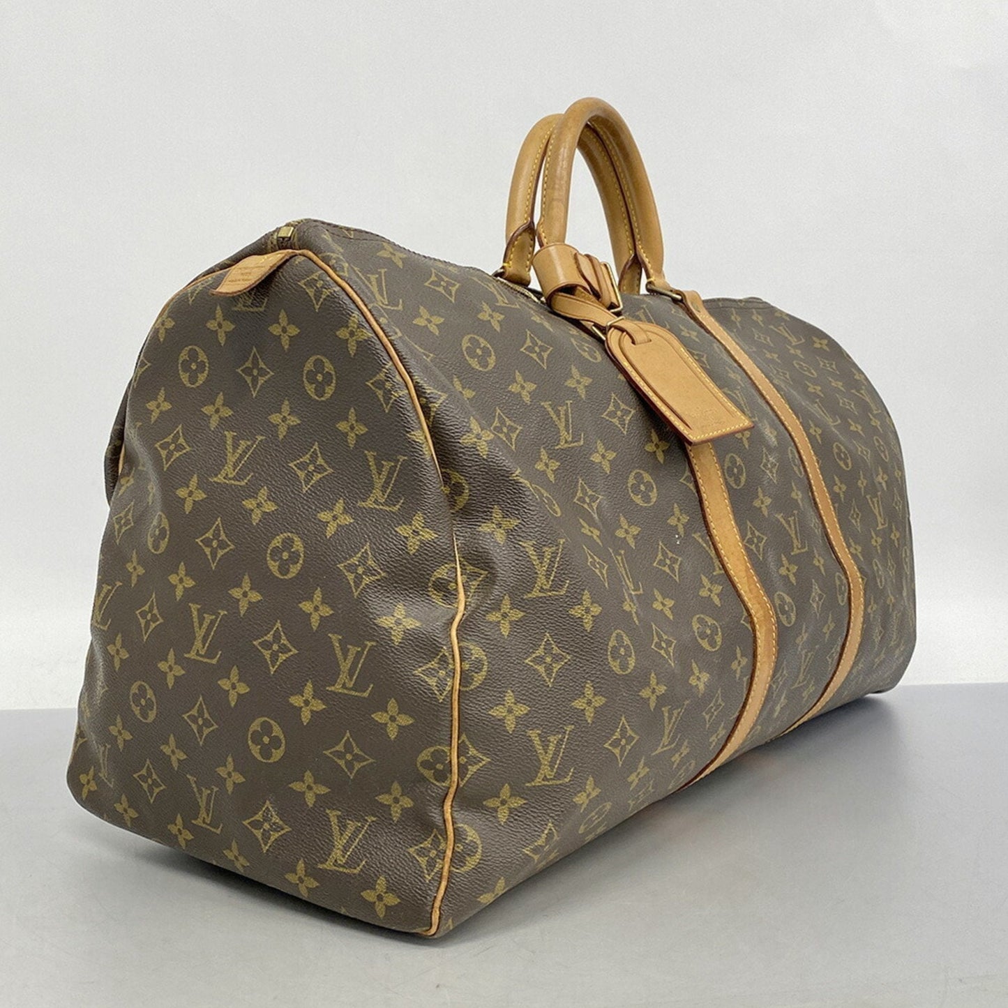 Louis Vuitton Keepall 55 Canvas Travel Bag ()