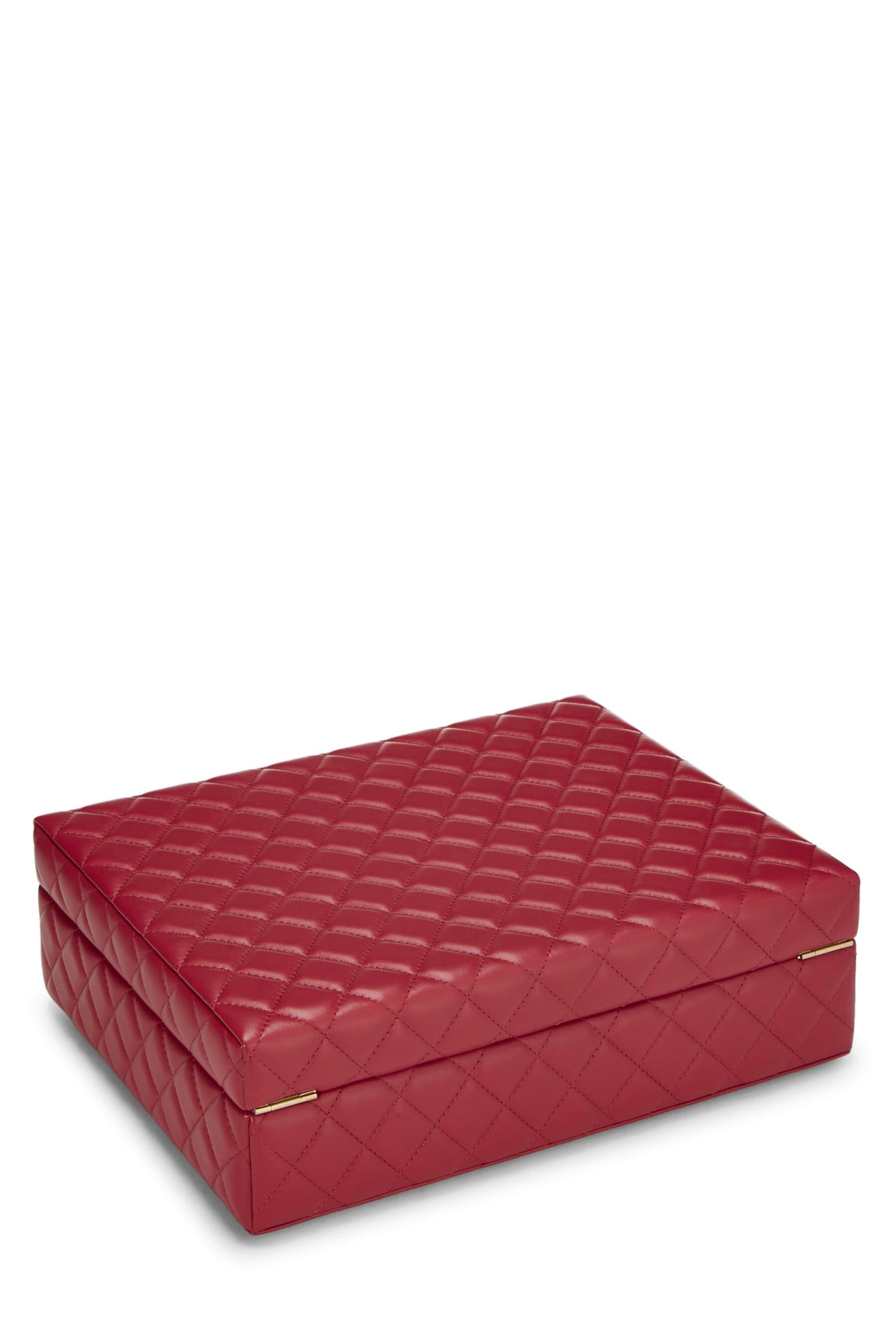 Chanel, Red Quilted Lambskin Success Story Box, Pink