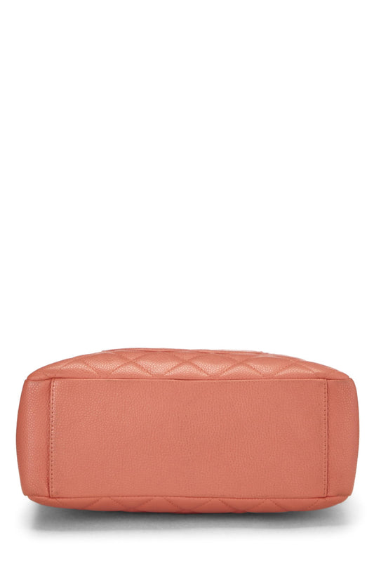 Chanel, Pink Quilted Caviar Petite Shopping Tote (PST), Pink