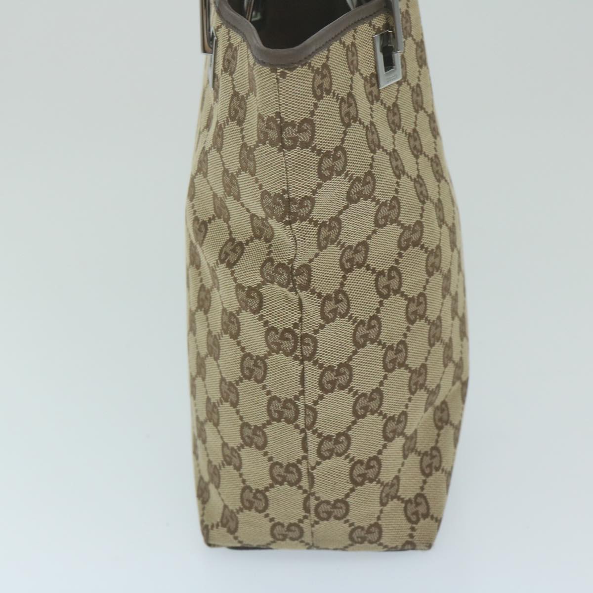 GUCCI GG Canvas Tote Bag Beige 31244 63723