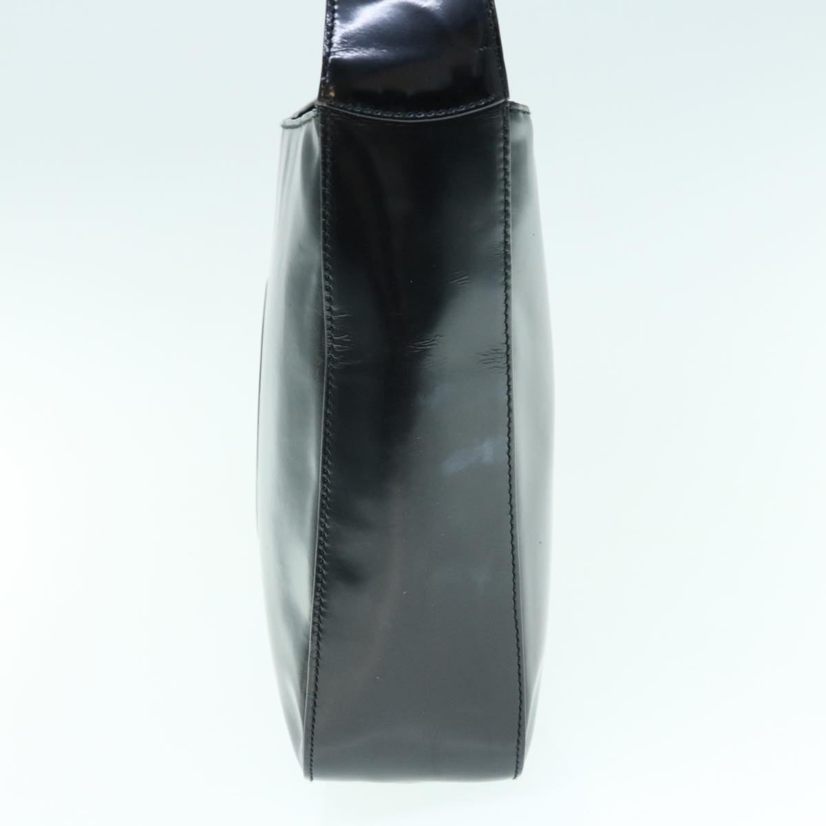 GUCCI Interlocking Shoulder Bag Patent leather Black 000 0506 63764