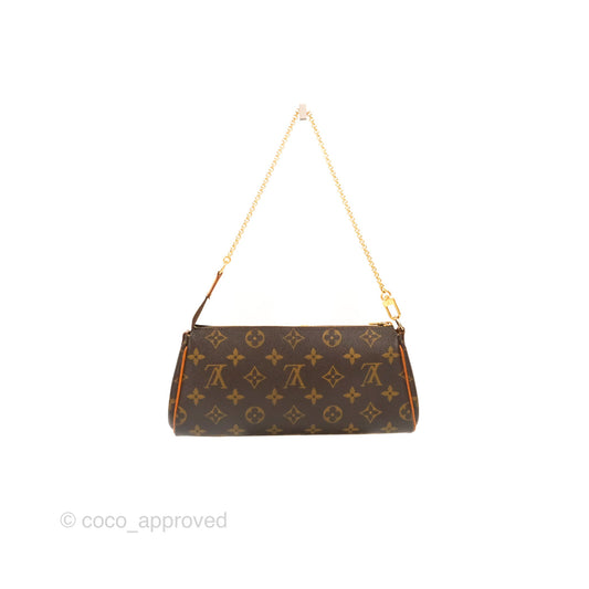 Louis Vuitton Eva Shoulder Bag Monogram Coated Canvas