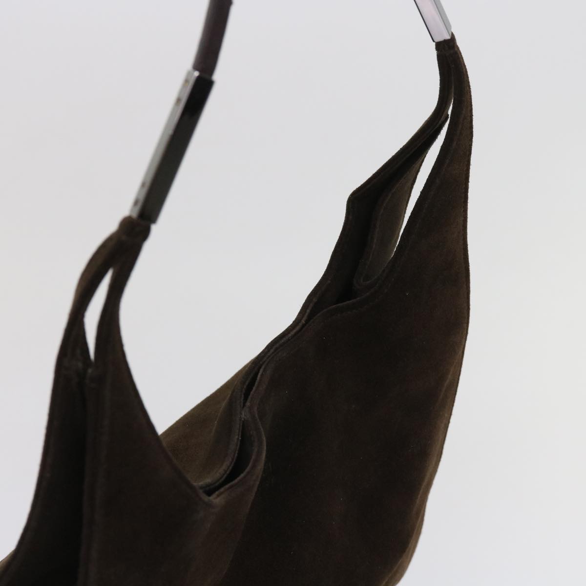 GUCCI Shoulder Bag Suede Brown 001 3167 3444 64458