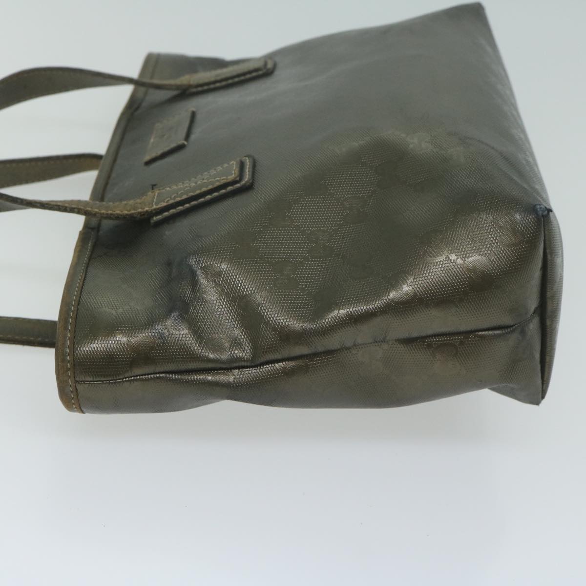 GUCCI GG implementation Tote Bag Khaki 211138 64652