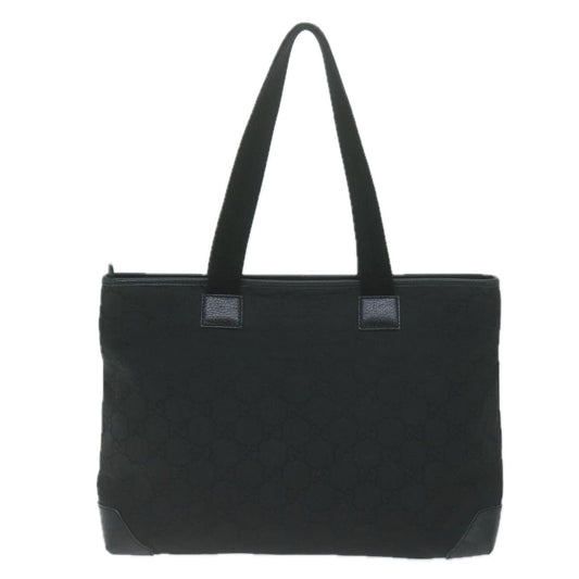 GUCCI GG Canvas Tote Bag Outlet Black 180449 65022