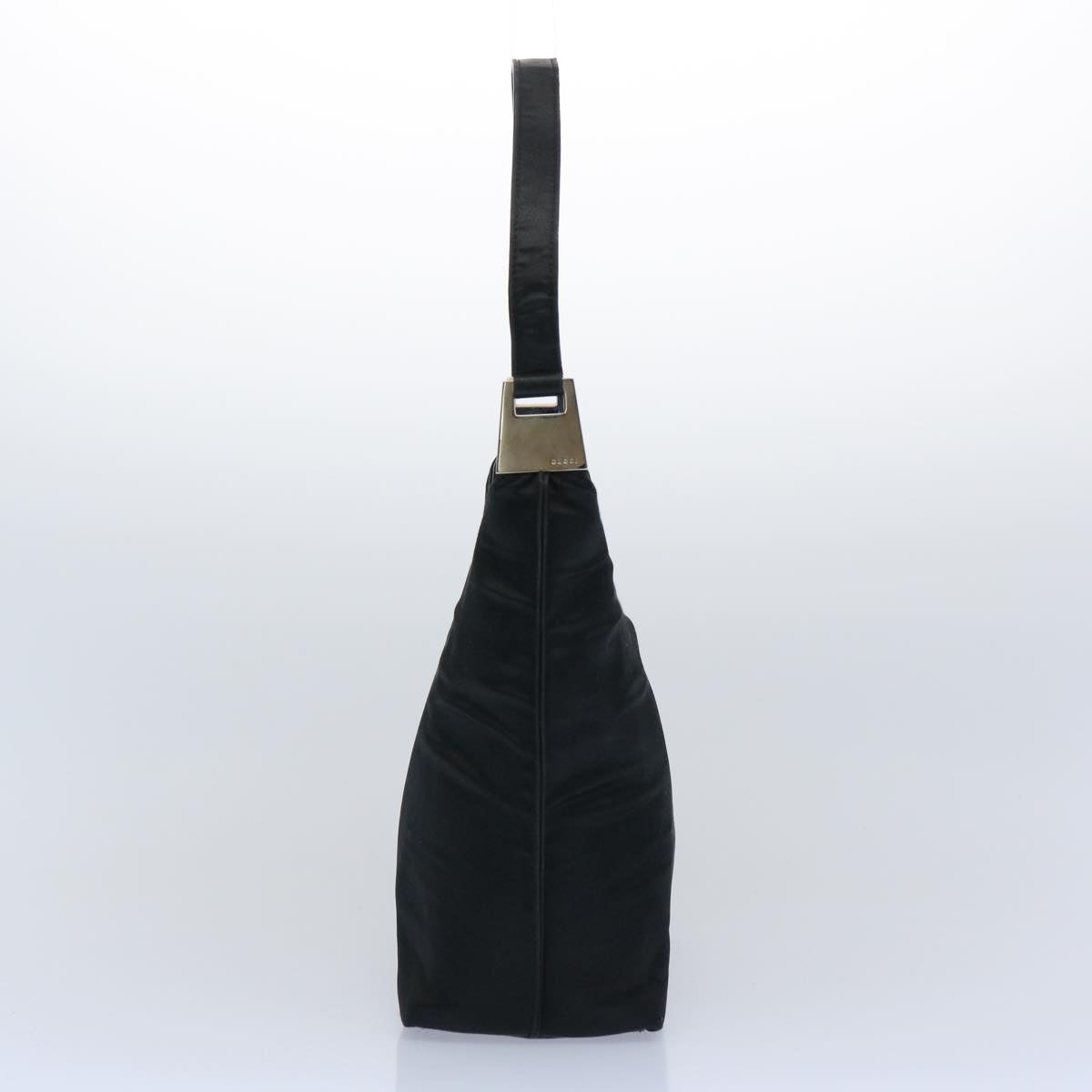 GUCCI Shoulder Bag Nylon Black 65086