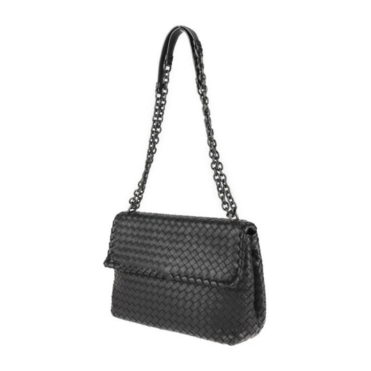 Luxury Bottega Veneta Intrecciato Leather Shoulder Bag ()