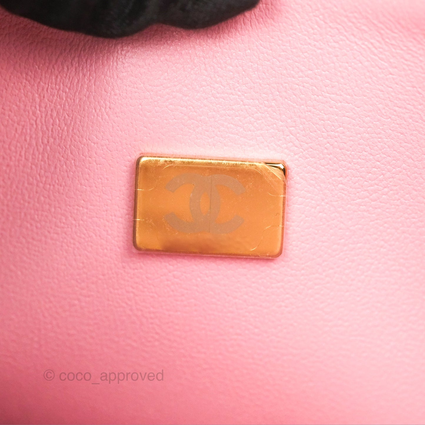 Chanel Small Classic Flap Quilted Sakura Pink Caviar Gold Hardware