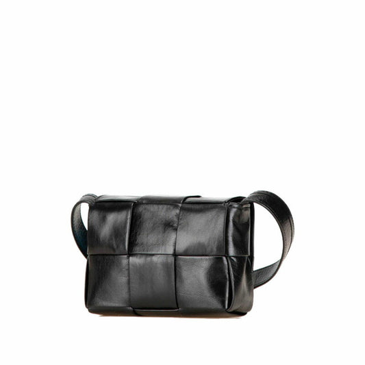 Luxury Bottega Veneta Intrecciato Leather Shoulder Bag ()