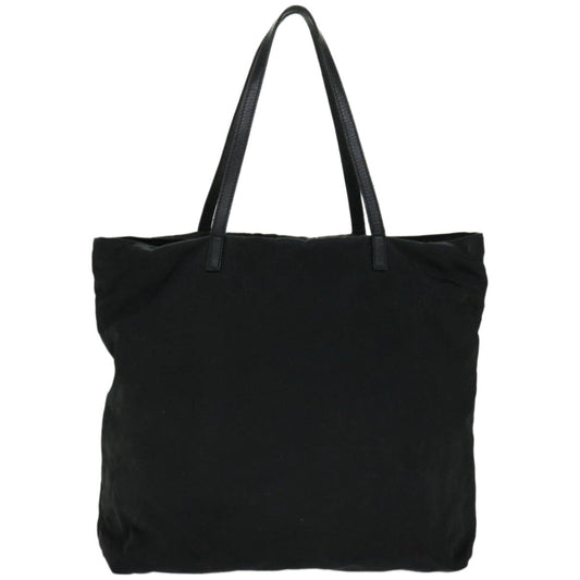 GUCCI GG Canvas Tote Bag Nylon Black 66233