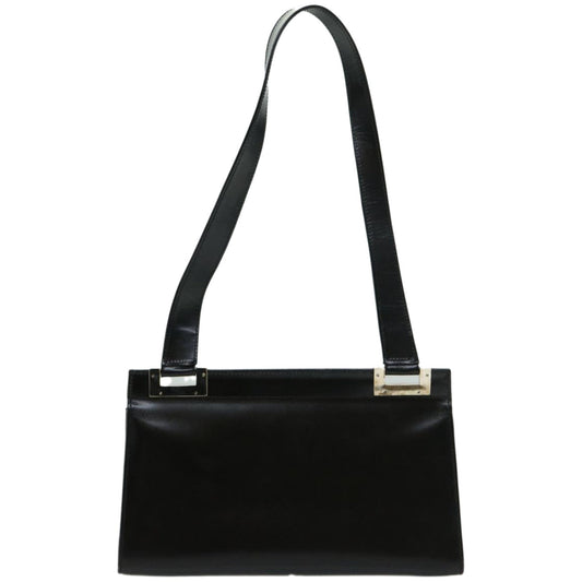 GUCCI Shoulder Bag Patent leather Black 66351