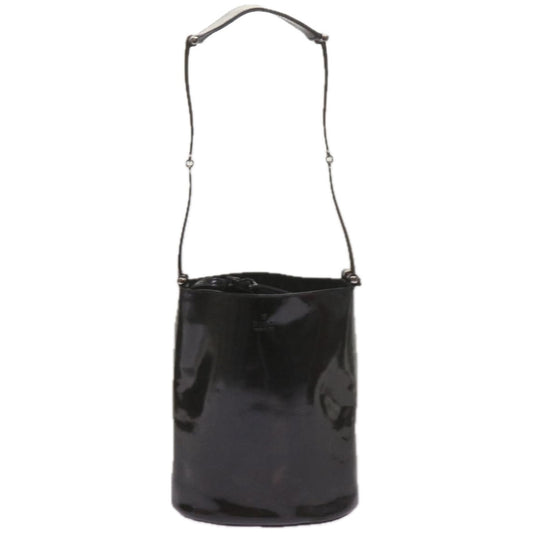 GUCCI Shoulder Bag Patent leather Black 66386
