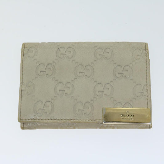 GUCCI Guccissima Day Planner Cover Card Case 2Set Beige Pink 66632