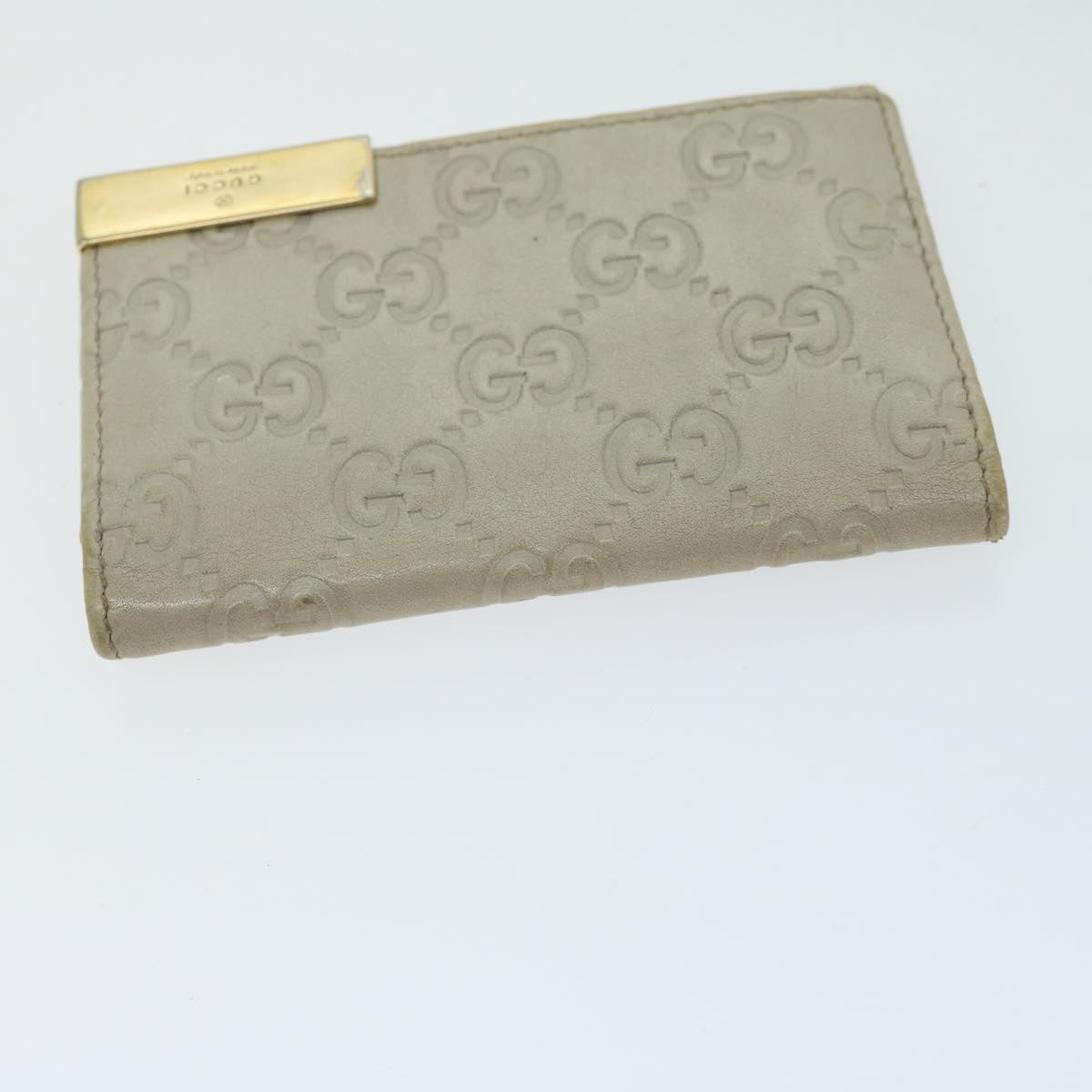 GUCCI Guccissima Day Planner Cover Card Case 2Set Beige Pink 66632