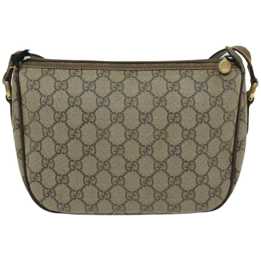 GUCCI GG Supreme Web Sherry Line Shoulder Bag Beige 001 123 6177 4023 66865