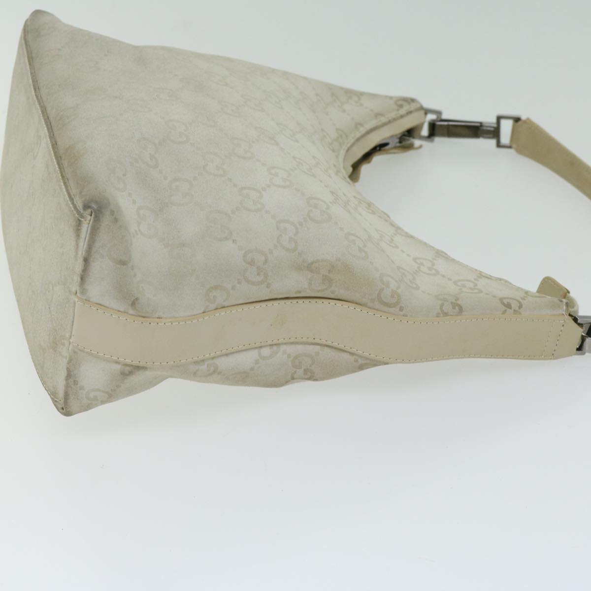 GUCCI GG Canvas Shoulder Bag Ivory 000 0602 66926