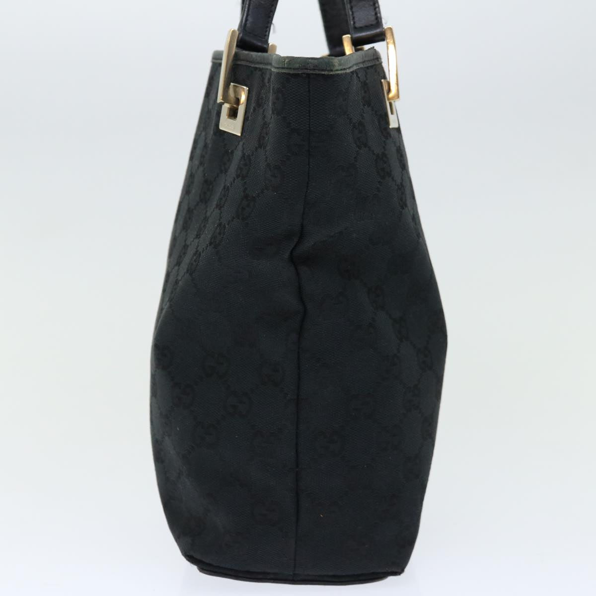 GUCCI GG Canvas Hand Bag Black 002 1099 66931