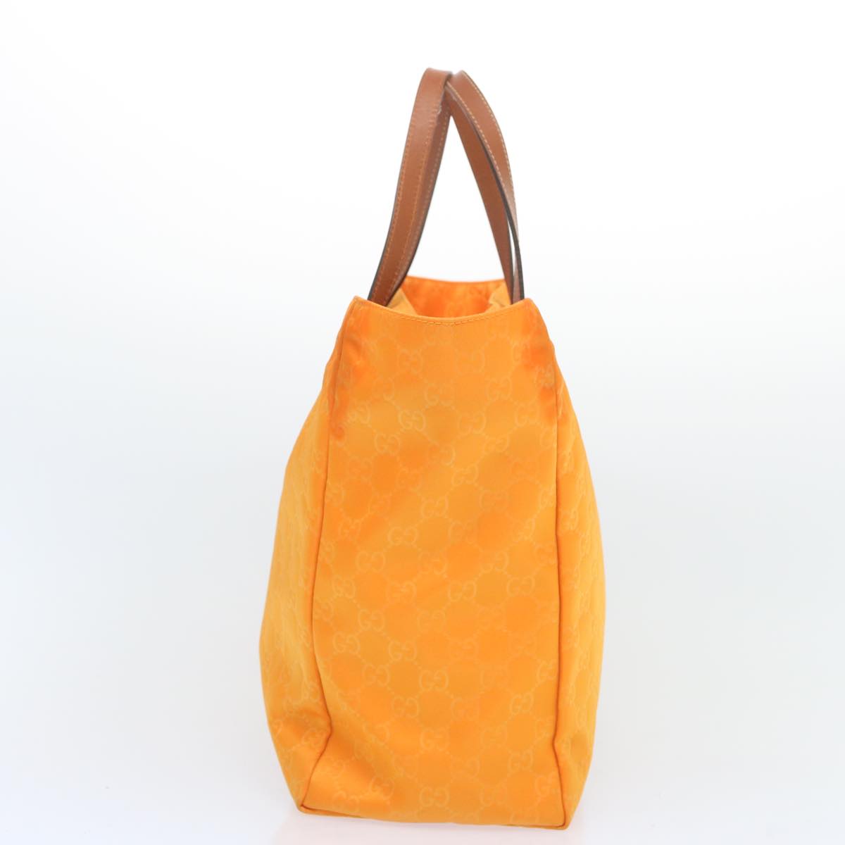 GUCCI GG Canvas Tote Bag Orange 282439 66935