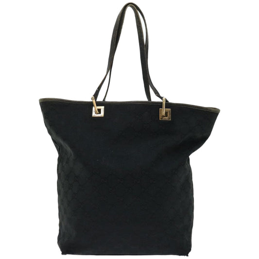 GUCCI GG Canvas Tote Bag Black 002 1098 1705 67224