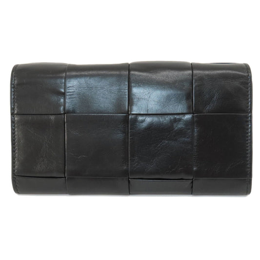 Luxury Bottega Veneta Leather Long Wallet (Bi-Fold) ()