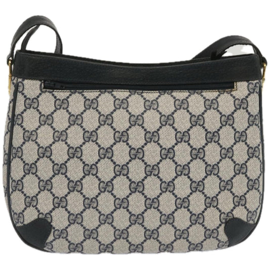 GUCCI GG Supreme Shoulder Bag PVC Navy 67 001 4679 67444
