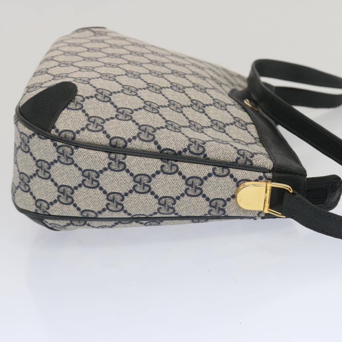 GUCCI GG Supreme Shoulder Bag PVC Navy 67 001 4679 67444