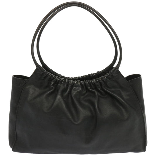 GUCCI Shoulder Bag Leather Black 001 4332 67533