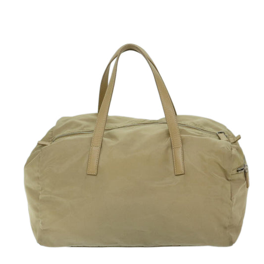 Luxury PradaHand Bag Nylon Beige 68875