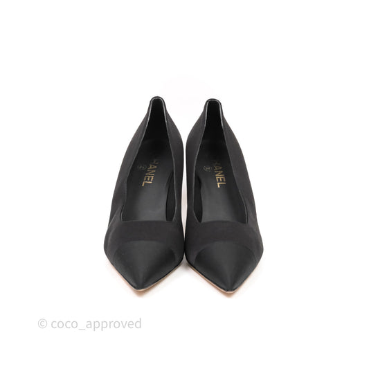Chanel Classic Heels CC Black Size 39