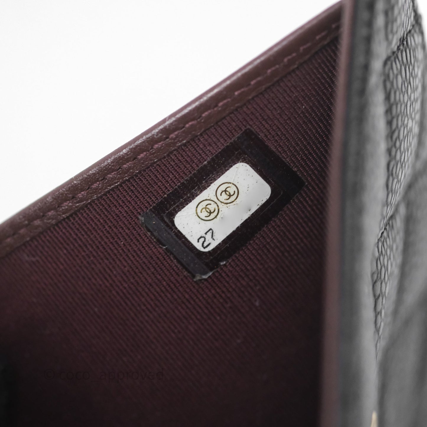 Chanel Classic Short Flap Wallet Black Caviar Gold Hardware