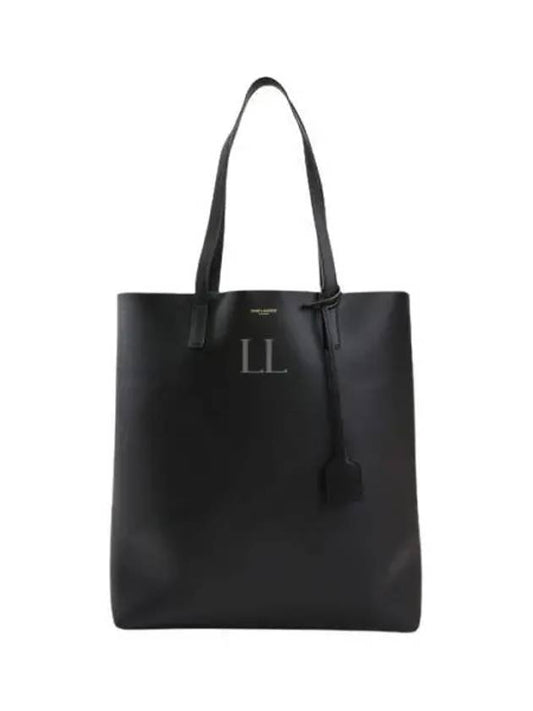 Luxury Saint Laurent North South Shopping Tote Bag Black