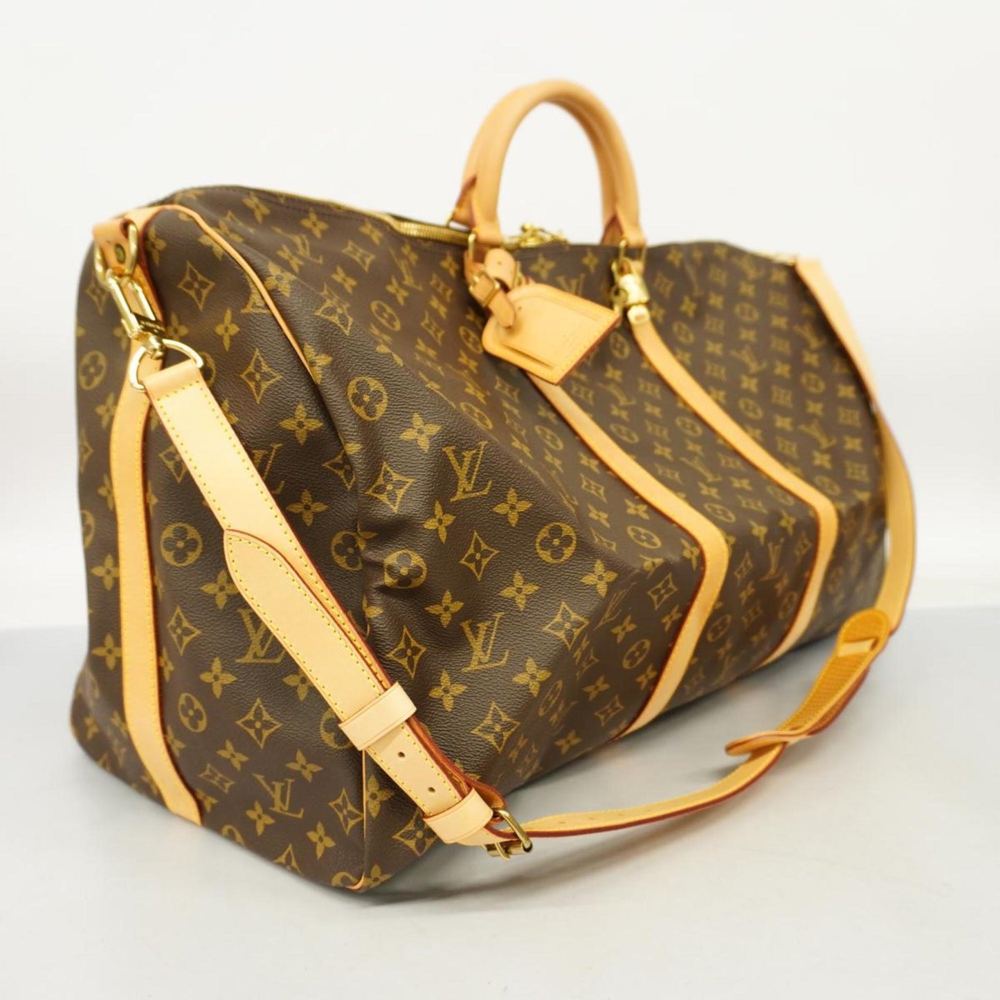 Louis Vuitton Keepall Bandoulière 60 Canvas Travel Bag ()