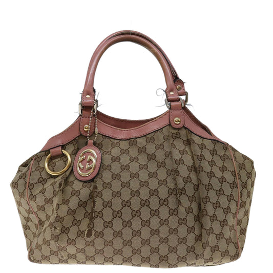 Luxury Gucci Trending 2025 GG Canvas Hand Bag Beige Pink 71094